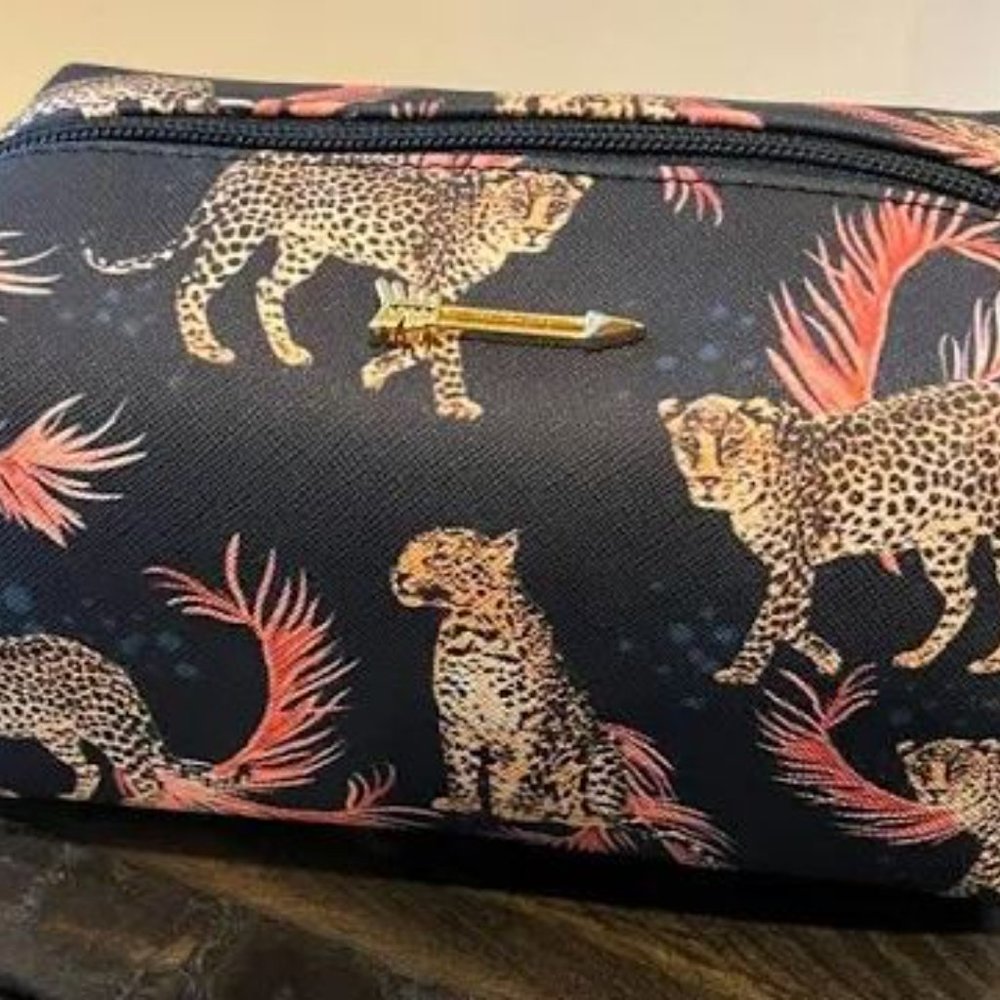 Stella & Dot Cheetah Pouf